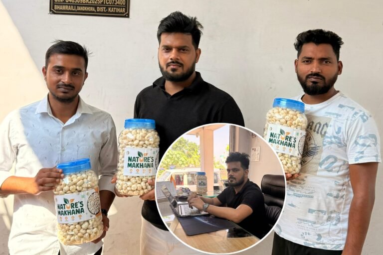 Nature’s Makhana founder Nadeem Iqbal